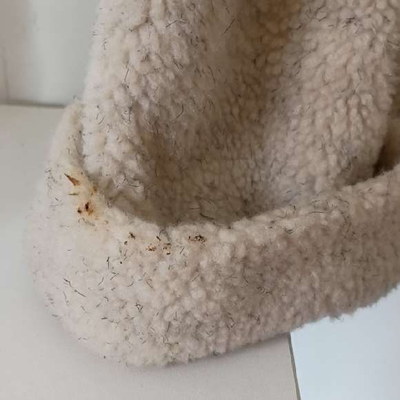 Orvis Tan Teddy Jacket Women’s Medium Needlepoint Embroidery Button Up - Picture 6 of 12